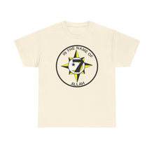 Load image into Gallery viewer, ‘In the Name of Allah&#39; Graphic Tee, Islamic Faith Shirt, Spiritual Wear, Gift for Muslims, Casual Everyday Tee
