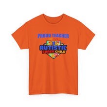 Load image into Gallery viewer, Proud Teacher of An Autistic Super Child Unisex Heavy Cotton Tee, Autism Awareness Shirt, Teacher Gift, Appreciation Day Tee, Special Education Shirt, Classroom [...]
