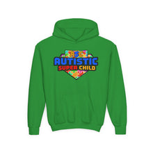 Load image into Gallery viewer, Autistic Super Child Hoodie, Positive Phrases Sweatshirt for Kids, Special Needs Gift, Awareness Apparel, Comfortable Youth Clothing
