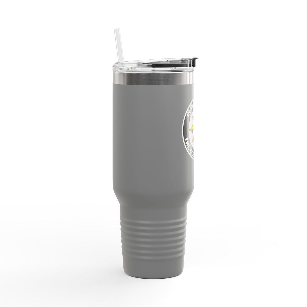 Gods & Earths Insulated Travel Mug, 40oz - Perfect for Home, Office, Outdoors, Personalized Gift
