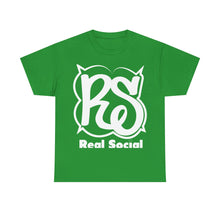 Load image into Gallery viewer, REAL SOCIAL Unisex Heavy Cotton Tee
