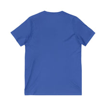 Load image into Gallery viewer, Proud God Parent of an Autistic Super Child V-Neck Tee, Autism Awareness Shirt, Unisex Tee, Gift for Parents, Special Needs Support Clothing
