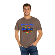 Load image into Gallery viewer, Proud God Parent Autistic Super Child  T-shirt, Unisex Graphic Tee, Gift for Special Needs Supporters, Inspirational Shirt for Parents, Family of [...]
