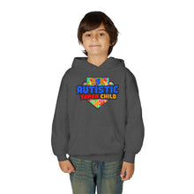 Load image into Gallery viewer, Autistic Super Child Hoodie, Positive Phrases Sweatshirt for Kids, Special Needs Gift, Awareness Apparel, Comfortable Youth Clothing
