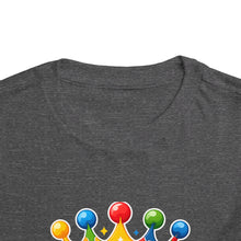 Load image into Gallery viewer, Toddler Autism Prince Tee - Cute Short Sleeve Shirt for Kids, Perfect for Birthdays, Celebrations, and Autism Awareness Events
