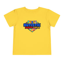 Load image into Gallery viewer, Autistic Super Child Toddler Tee, Autism Shirt, Kids Short Sleeve Top
