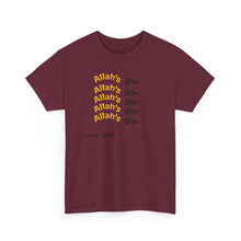Load image into Gallery viewer, Allah&#39;s 5% Unisex Heavy Cotton Tee, Spiritual Graphic Shirt, Casual Everyday Wear, Gift for Faith Lovers, Comfortable Summer Tee
