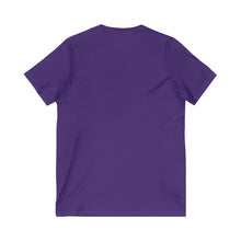 Load image into Gallery viewer, Proud Teacher of an Autistic Super Child V-Neck Tee, Autism Awareness Shirt, Unisex Teacher Gift, Cute Teaching Apparel, Back to School Outfit, Inspirational Top

