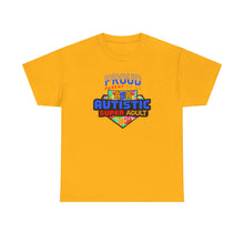 Load image into Gallery viewer, Proud Parent of an Autistic Super ADULT Tee, Autism Awareness Apparel, Unisex T-Shirt, Gift for Parents, Supportive Parent Shirt, [...]
