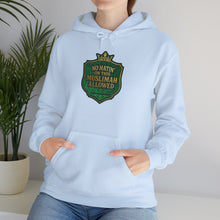 Load image into Gallery viewer, Crown No Hatin’ On This Muslimah Allowed  Hoodie - Cozy Religious Sweatshirt, Faith-Based Gift, Unisex Pullover, Perfect for Ramadan, Eid, Daily Wear
