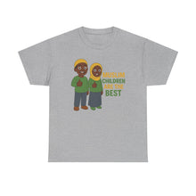 Load image into Gallery viewer, Muslim Children Tee, Unisex Cotton Shirt, Family Gatherings, Gifts for Kids, Ramadan Celebration, Cute Casual Wear
