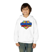 Load image into Gallery viewer, Autistic Super Child Hoodie, Positive Phrases Sweatshirt for Kids, Special Needs Gift, Awareness Apparel, Comfortable Youth Clothing
