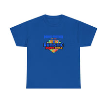 Load image into Gallery viewer, Proud Brother of an Autistic Super Child Tee, Gifts for Siblings, Autism Awareness Shirt, Family Matching Tee, Supportive Statement T-Shirt
