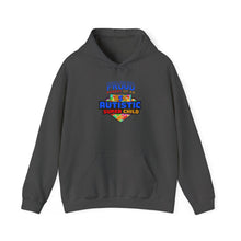 Load image into Gallery viewer, Proud PARENT Autistic Super Child Hoodie, Autism Awareness, Gift for Parents, Unisex Sweatshirt, Cozy Casual Wear, Comfortable Layering
