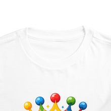 Load image into Gallery viewer, Toddler Autism Prince Tee - Cute Short Sleeve Shirt for Kids, Perfect for Birthdays, Celebrations, and Autism Awareness Events

