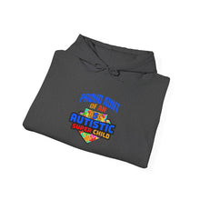 Load image into Gallery viewer, Proud Aunt of an Autistic Super Child Hoodie for Autism Awareness, Gift for Proud Aunts, Cozy Pullover, Child&#39;s Support Sweatshirt, Unique Autism Merchandise
