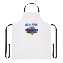 Load image into Gallery viewer, Proud Great Grandparent of an Autistic Super Child Apron, Cooking Gift for Autism Awareness, Kitchen Accessory, Unique Grandparent Gift, Family Cooking, Special Needs [...]
