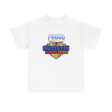 Load image into Gallery viewer, Proud Parent of an Autistic Super TEEN Tee, Autism Awareness Apparel, Unisex T-Shirt, Gift for Parents, Supportive Parent Shirt, [...]
