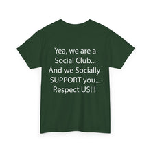 Load image into Gallery viewer, Real Social White writing
