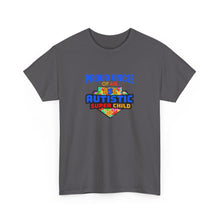 Load image into Gallery viewer, Proud Uncle Tee - Supportive Gift for Autism Awareness, Perfect for Family, Gifts for Uncles, Birthday and Celebrations
