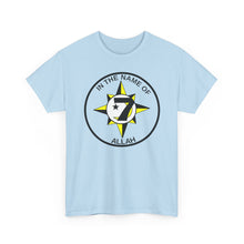 Load image into Gallery viewer, ‘In the Name of Allah&#39; Graphic Tee, Islamic Faith Shirt, Spiritual Wear, Gift for Muslims, Casual Everyday Tee
