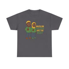 Load image into Gallery viewer, Muslim Children Tee, Unisex Cotton Shirt, Family Gatherings, Gifts for Kids, Ramadan Celebration, Cute Casual Wear

