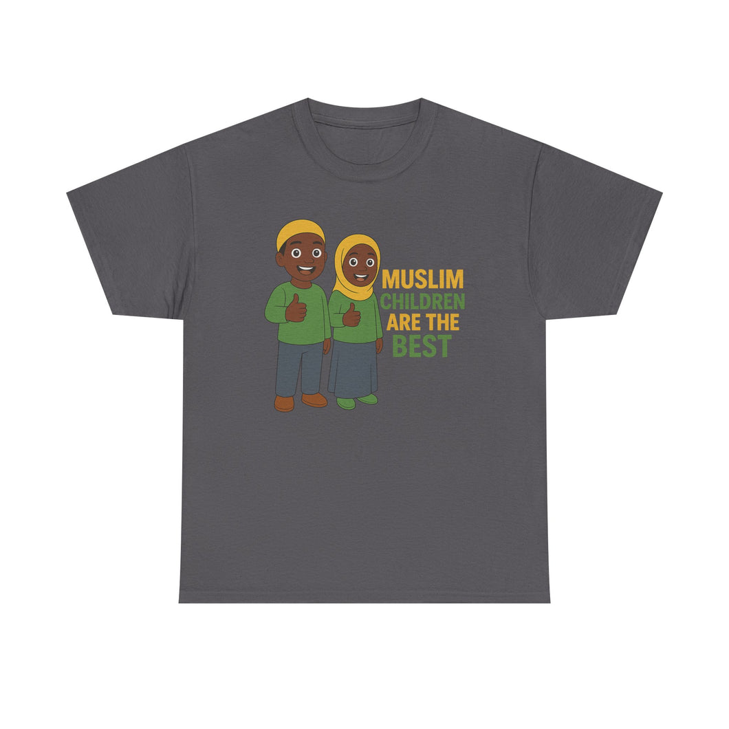 Muslim Children Tee, Unisex Cotton Shirt, Family Gatherings, Gifts for Kids, Ramadan Celebration, Cute Casual Wear