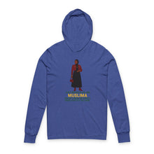 Load image into Gallery viewer, Muslima Empowering Message Hoodie, Inspirational Long Sleeve Tee, Unisex Motivational Shirt, Cozy Casual Wear, Gift for Women
