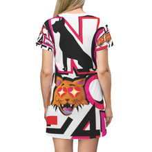 Load image into Gallery viewer, All Over Print T-Shirt Dress
