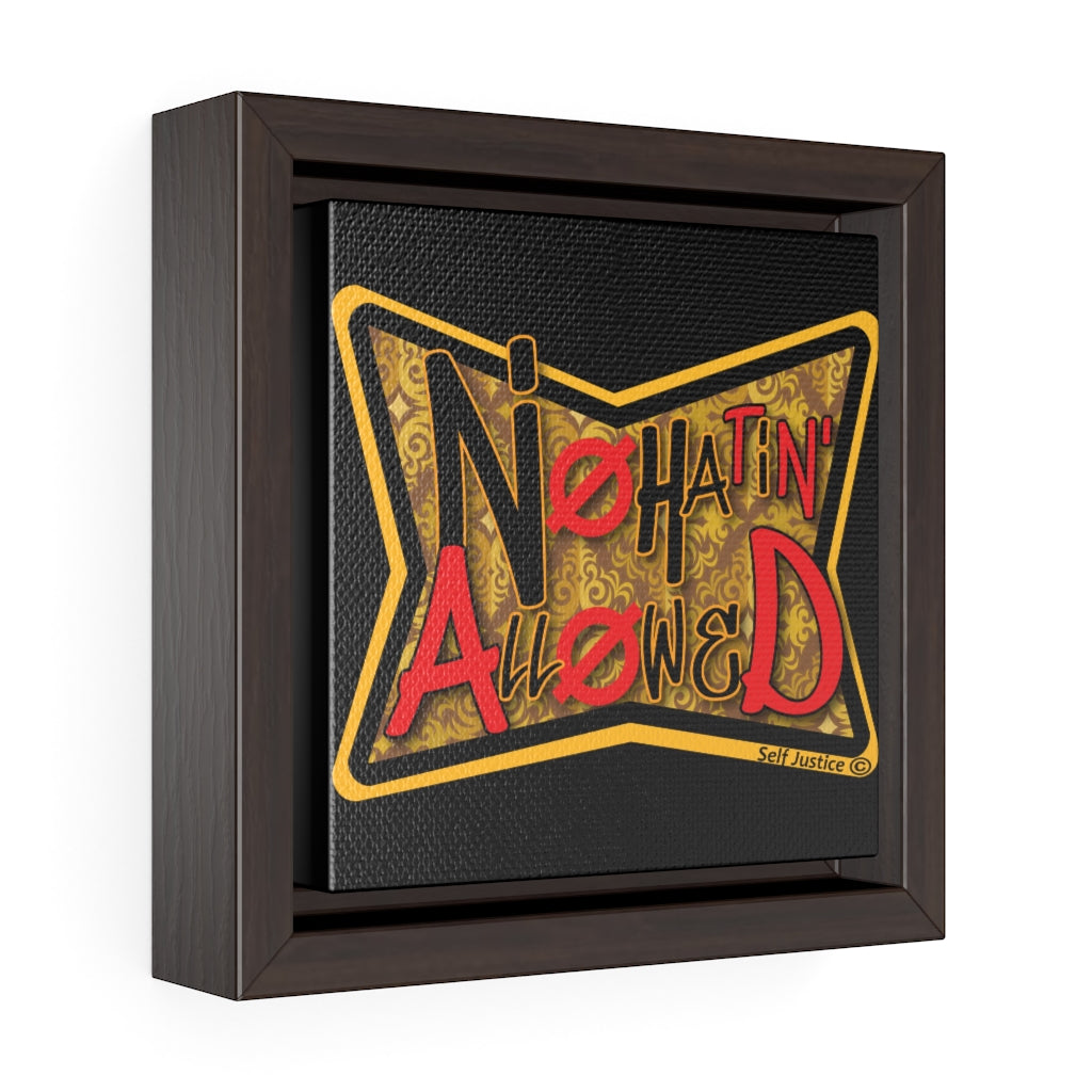 Square Framed Premium Gallery Wrap Canvas